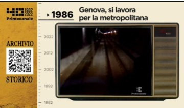 Dall'archivio storico di Primocanale, 1986: avanti i lavori della metro